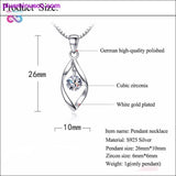 Plus Minus Co Minimalist Twist Design Crystal Necklaces & Pendants Fashion, view 6