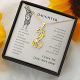 Plus Minus Co Mom Gift from Daughter, Mom Gift, Gift for Mom, Giraffe Necklace, Mother Daughter Gift Necklace, Mom Birthday Gift, Birthday Gift for Mom, view 6
