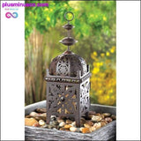 Plus Minus Co Moroccan Candle Lantern ll PlusMinusco.com, view 2