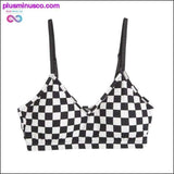 Plus Minus Co Mosaic Yoga Sports Bra at PlusMinusCo.com, view 2