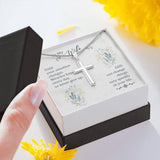 Plus Minus Co Motivational Necklace Gift, Cross Pendant Necklace, Necklace, view 4