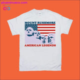 Plus Minus Co Mount Rushmore American Legends | American Flag T-Shirts, view 2