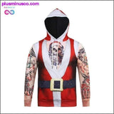 Plus Minus Co Mr.1991INC New Fashion Hooded christmas 3d Hoodies Men/Women, view 5