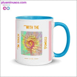 Plus Minus Co Mug with Color Inside, view 2