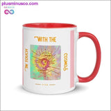 Plus Minus Co Mug with Color Inside, view 4
