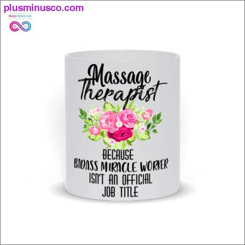 Plus Minus Co Massage Therapist Mugs