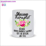 Plus Minus Co Massage Therapist Mugs, view 4