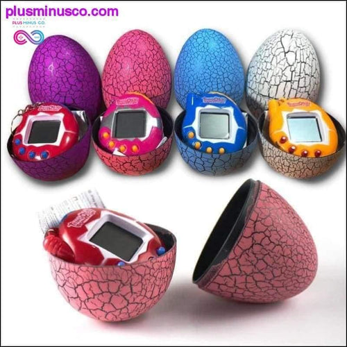 Plus Minus Co Multi-colors Dinosaur egg Virtual Cyber Digital Pet Game Toy