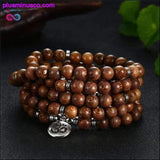 Plus Minus Co Multi-layer 108 Prayer Beads Bracelet Charm Meditation Yoga, view 4