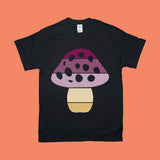 Plus Minus Co Mushroom Shape | Retro Sunset T-Shirts, view 2