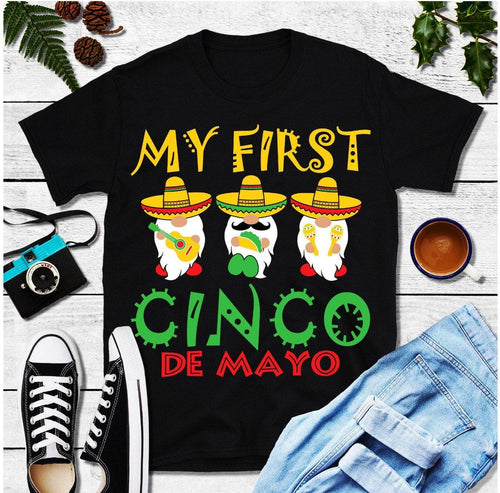 Plus Minus Co My First Cinco De Mayo T-Shirts, Let'S Fiesta | Cinco De Mayo T-Shirts, Happy Cinco De Mayo