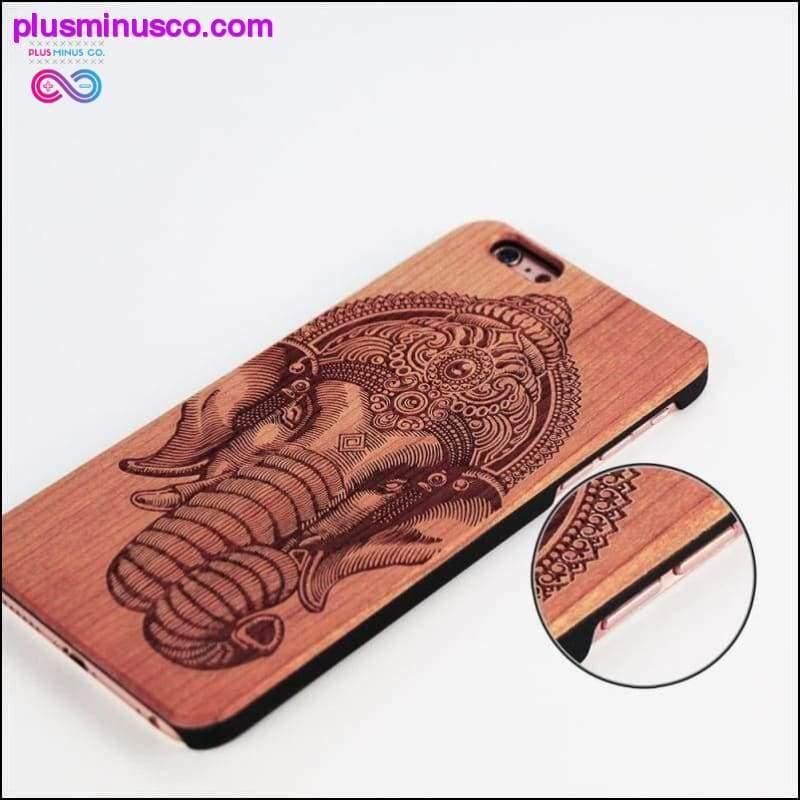 Plus Minus Co Natural Wood iPhone Case for 5, 5s, SE, 6, 6s, 6plus, 6splus