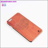 Plus Minus Co Natural Wood iPhone Case for 5, 5s, SE, 6, 6s, 6plus, 6splus, view 5