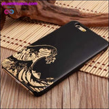 Plus Minus Co Natural Wood+PC Hard Case Cover for Apple IPhone, view 2