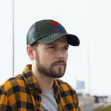 Plus Minus Co Never Apologize for being right Unisex Trucker Hat, view 5