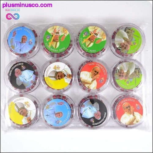 Plus Minus Co NEW 12x Franciscus PP rose scented perfume wood Rosary Beads