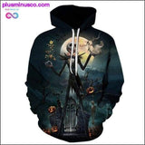 Plus Minus Co New 3D printing hoodie men's women's printed Christmas tree, view 6