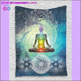 Plus Minus Co New Buddha Indian Mandala yoga background Bohemian style, view 3