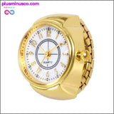 Plus Minus Co New Fashion Dial Quartz Analog Creative Steel Cool Elastic, view 2