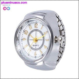 Plus Minus Co New Fashion Dial Quartz Analog Creative Steel Cool Elastic, view 3
