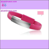 Plus Minus Co New Fashion USB Wrist Band Bracelet Data Sync Cable Charger, view 5