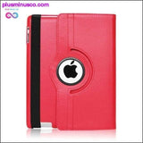 Plus Minus Co New Flip Leather iPad Case with Smart Stand Holder and, view 2