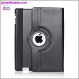 Plus Minus Co New Flip Leather iPad Case with Smart Stand Holder and, view 6