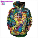 Plus Minus Co 3D Printed Hoodies/Sweatshirts, Unisex High Quality, view 2