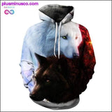 Plus Minus Co 3D Printed Hoodies/Sweatshirts, Unisex High Quality, view 4