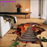 Plus Minus Co 3D Galaxy Star Bridge Floor/Wall Sticker Home Decoration for, view 4