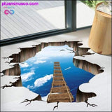 Plus Minus Co 3D Galaxy Star Bridge Floor/Wall Sticker Home Decoration for, view 6