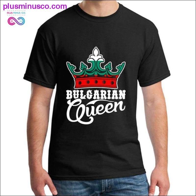 Plus Minus Co New Style Bulgarian Queen t shirt for men Comfortable