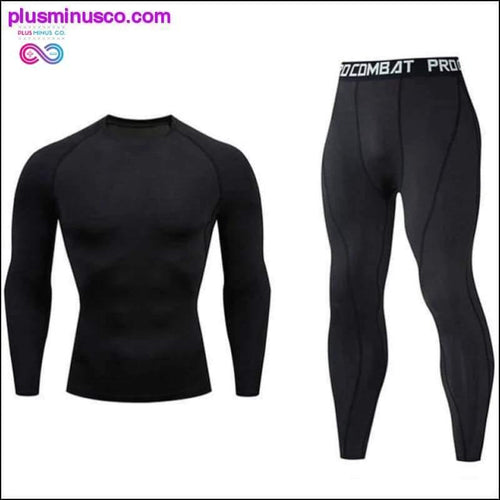 Plus Minus Co New winter Thermo underwear, T shirt and Compression Jogger