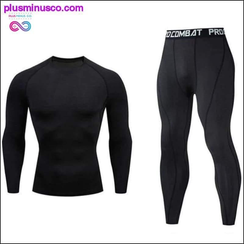 Plus Minus Co New winter Thermo underwear, T shirt and Compression Jogger