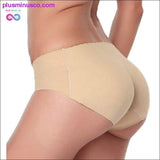 Plus Minus Co New Women Sponge Padded Push Up Panties Butt Lifter Fake Ass, view 4