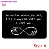Plus Minus Co New Year Love Note Boyfriend Gifts Engraved Wallet Cards, view 5