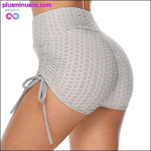 Plus Minus Co Nice Women's Sport Fitness Gym Stretchy High Waisted Butt