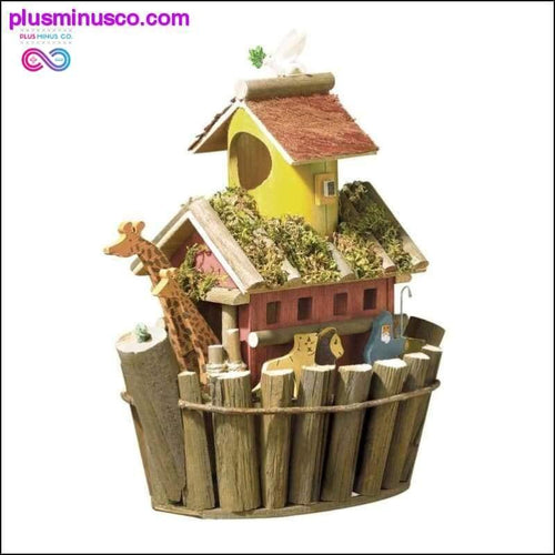 Plus Minus Co Noah's Ark Bird House ll PlusMinusco.com