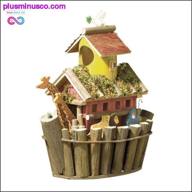 Plus Minus Co Noah's Ark Bird House ll PlusMinusco.com