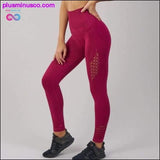 Plus Minus Co NORMOV Seamless Leggings For Women High Waist Elastic Push, view 3