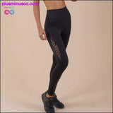 Plus Minus Co NORMOV Seamless Leggings For Women High Waist Elastic Push, view 4