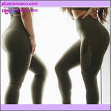 Plus Minus Co NORMOV Seamless Leggings For Women High Waist Elastic Push, view 6