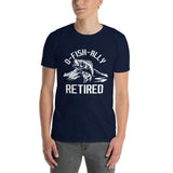 Plus Minus Co ofishally retired, ofishally the best dad ever t-shirt, view 2