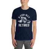 Plus Minus Co ofishally retired, ofishally the best dad ever t-shirt, view 2