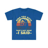 Plus Minus Co OMG you guys that's not what I said Unisex Soft style T-Shirt, view 3