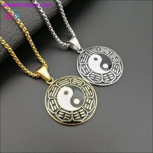 Plus Minus Co Oriental Ethnic Style Tai-ji Eight Trigrams Yin and Yang