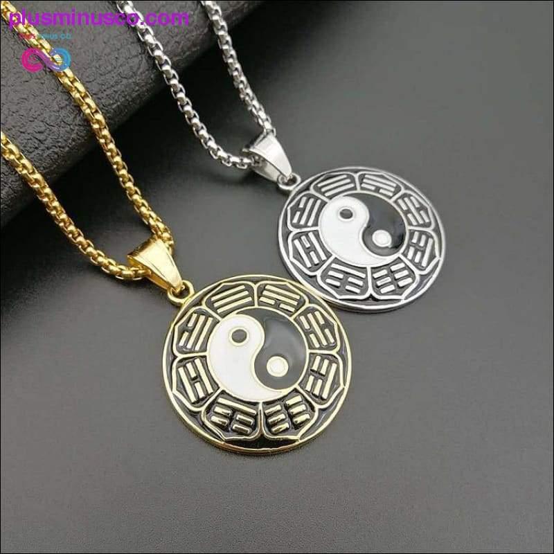 Plus Minus Co Oriental Ethnic Style Tai-ji Eight Trigrams Yin and Yang