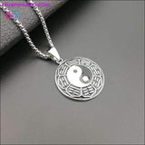 Plus Minus Co Oriental Ethnic Style Tai-ji Eight Trigrams Yin and Yang, view 3