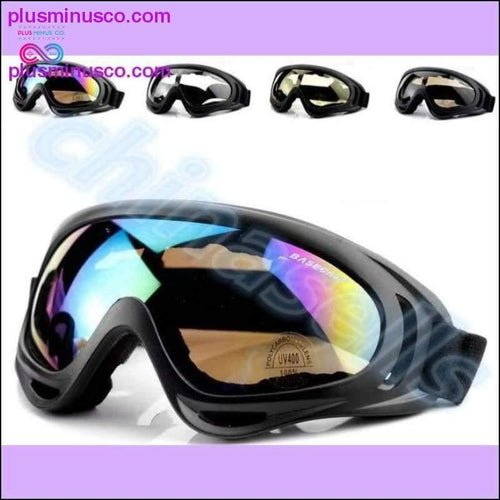 Plus Minus Co Outdoor Sports Ski Goggle with UV400 Dustproof Winter