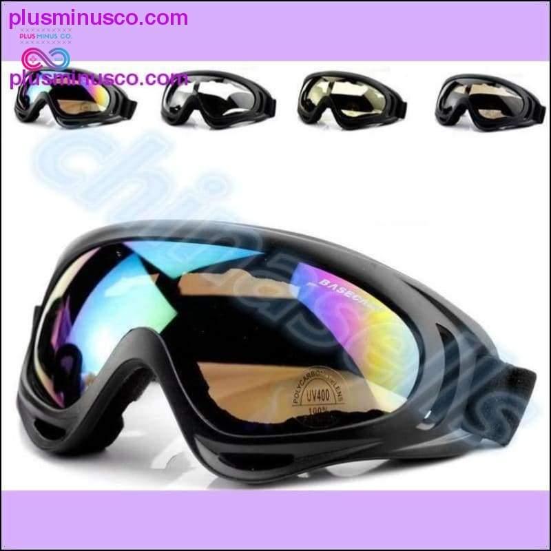 Plus Minus Co Outdoor Sports Ski Goggle with UV400 Dustproof Winter